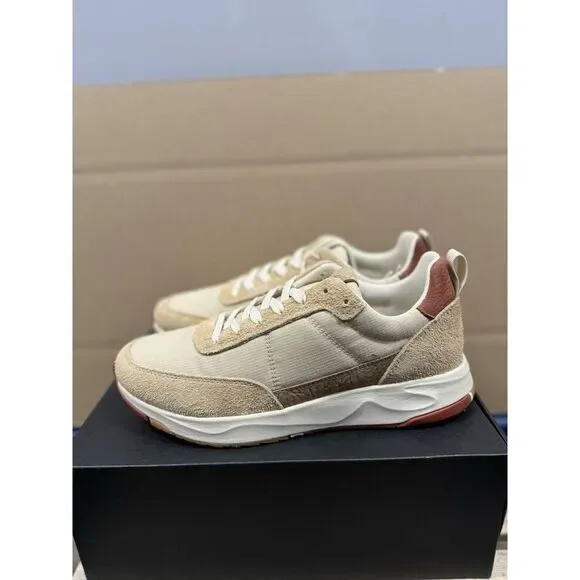 Size 8 UK Clae Ownens - Starfish / Cream - Mens -‎ CL24AOW02 Suede New